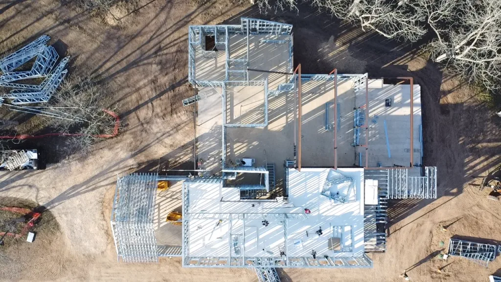 Custom steel framed homes 7 - Scottsdale Construction Systems Premium homes Premium steel framed homes Steel framing Roll forming machines Custom steel framed homes