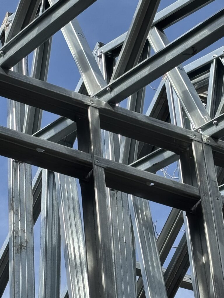 Steel framing 9 - Scottsdale Construction Systems Premium homes Premium steel framed homes Steel framing Roll forming machines Custom steel framed homes