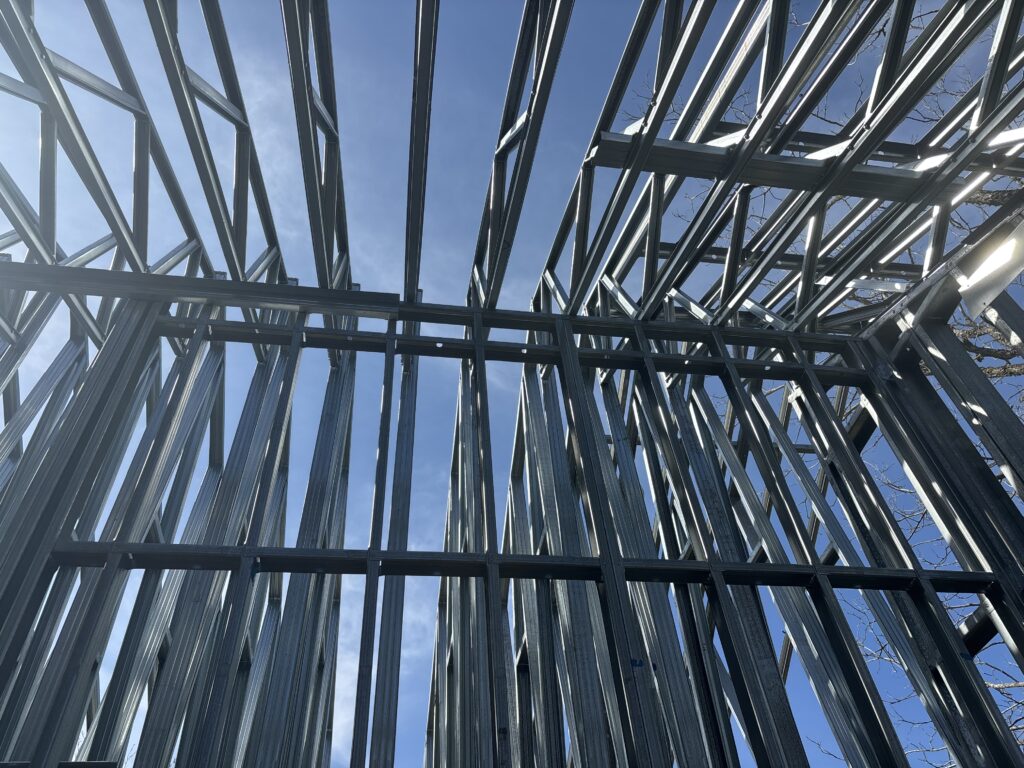 Steel framing 11 - Scottsdale Construction Systems Premium homes Premium steel framed homes Steel framing Roll forming machines Custom steel framed homes