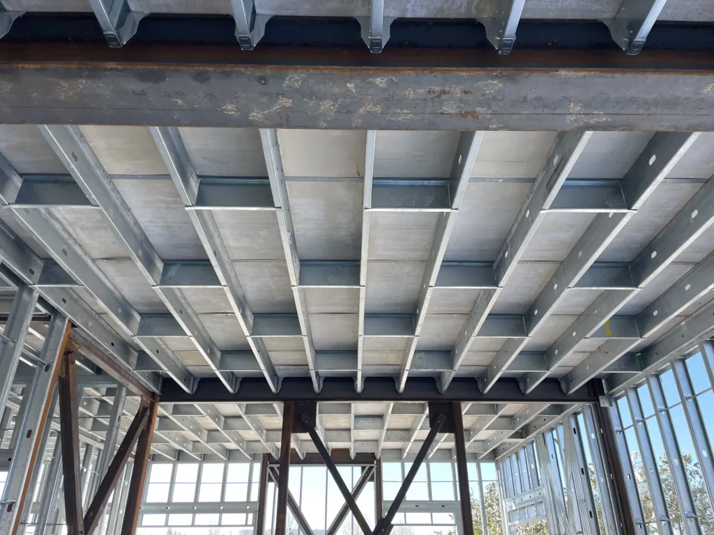 US Frame Factory Hotel 5 - Scottsdale Construction Systems Roll forming Steel framing Steel framed hotel Cold-formed steel CFS wall framing CFS floor joists