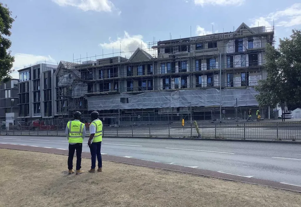 St Mary 1 - Scottsdale Construction Systems external cladding steel framing roll forming light-gauge steel student housing