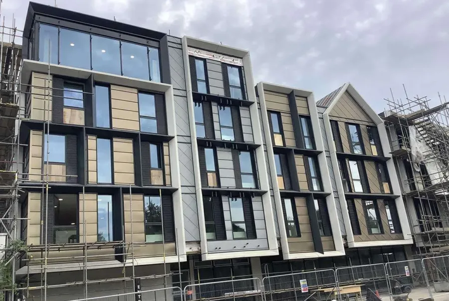 external cladding steel framing roll forming light-gauge steel student housing