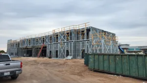 Wood framing to CFS framing conversion Steel framing CFS framing Cold-formed steel framing systems Roll forming Framing conversion from wood to steel Hospitality projects