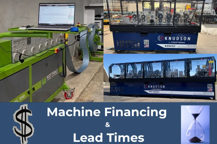 roll forming machine financing steel framing machine lead time funding for roll forming equipment roll forming machine lead time roll forming machine order timeline roll forming steel framing roll forming machine steel framing machine