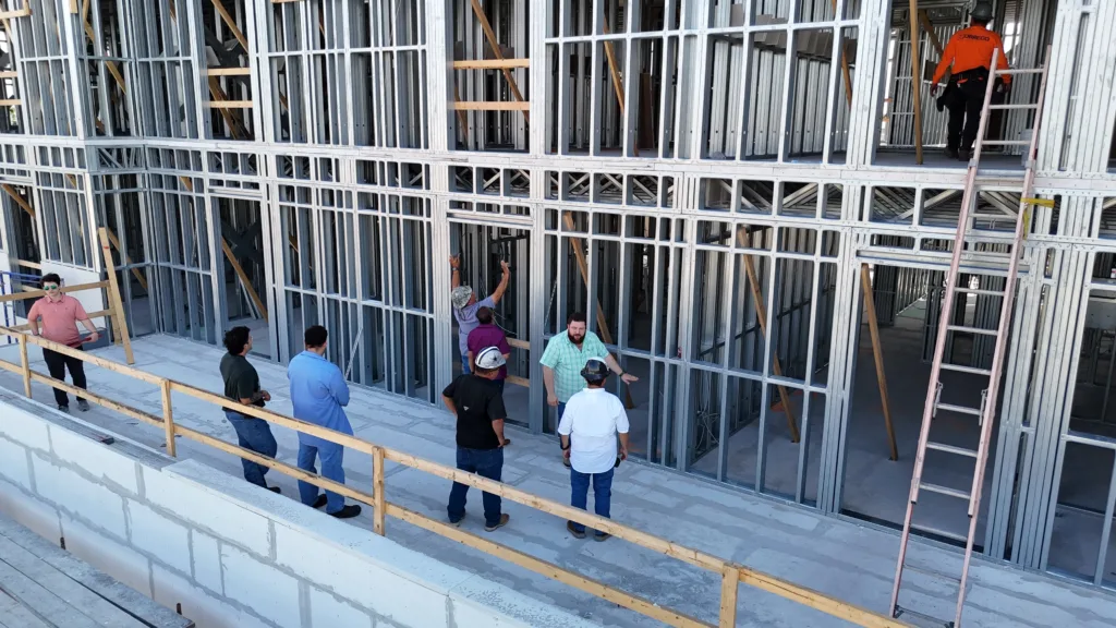 default - Scottsdale Construction Systems Wood framing to CFS framing conversion Steel framing CFS framing Cold-formed steel framing systems Roll forming Framing conversion from wood to steel Hospitality projects