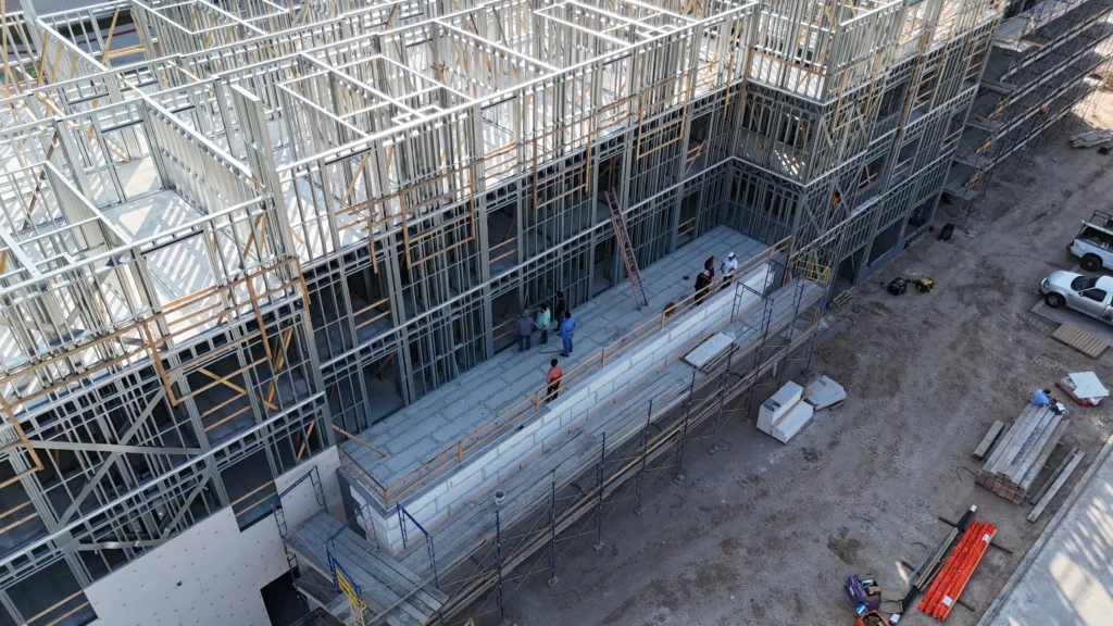default - Scottsdale Construction Systems Wood framing to CFS framing conversion Steel framing CFS framing Cold-formed steel framing systems Roll forming Framing conversion from wood to steel Hospitality projects