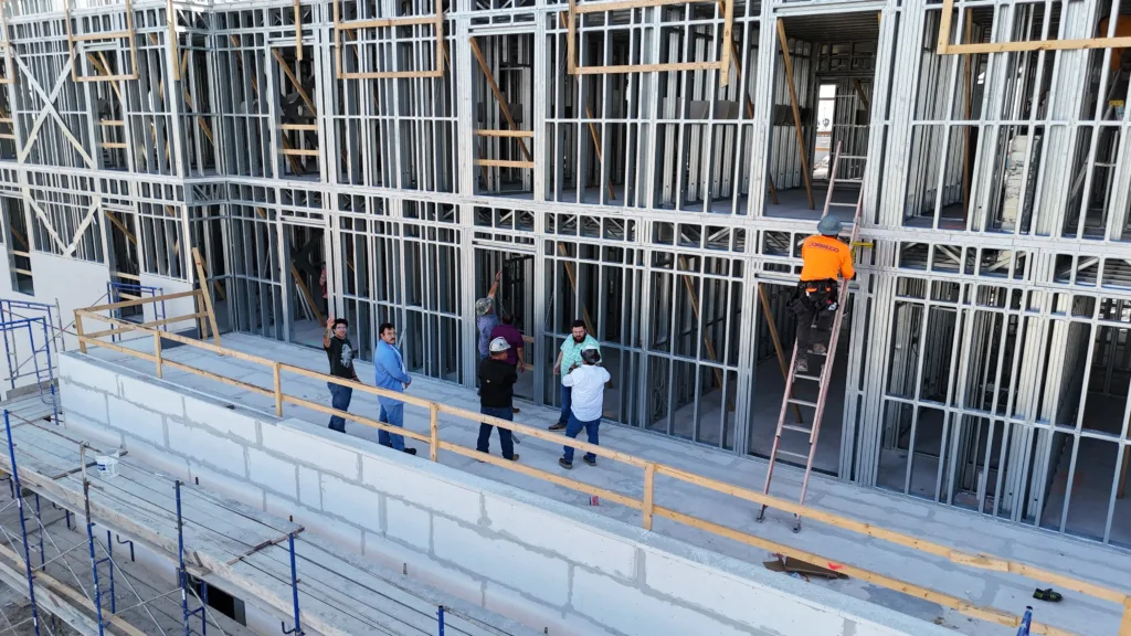 default - Scottsdale Construction Systems Wood framing to CFS framing conversion Steel framing CFS framing Cold-formed steel framing systems Roll forming Framing conversion from wood to steel Hospitality projects