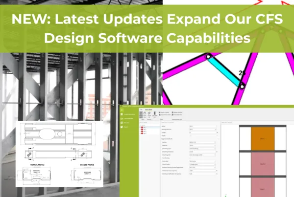 CFS design software Steel design Steel framing Roll forming technology BIM integration software Structural engineering software Production automation software