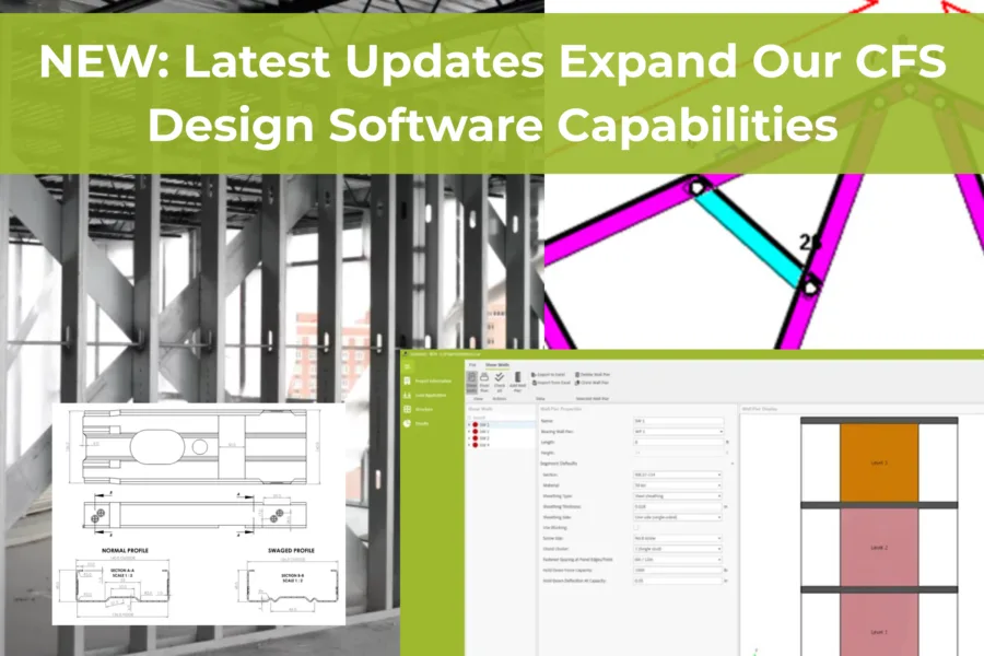 CFS design software Steel design Steel framing Roll forming technology BIM integration software Structural engineering software Production automation software