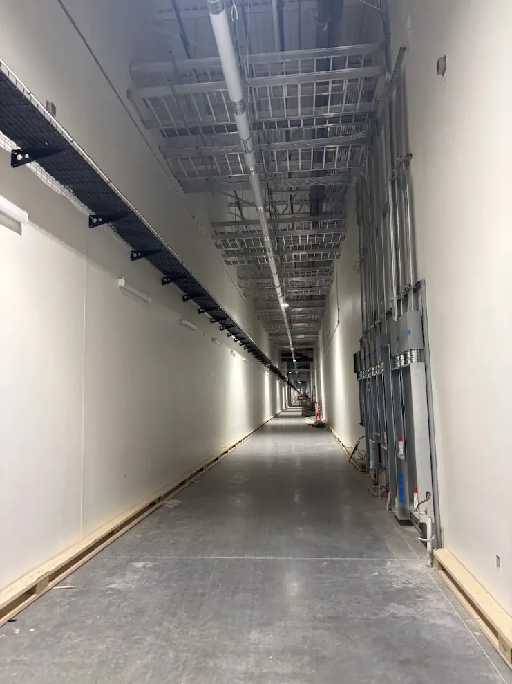 Data Center Steel Framing 5 - Scottsdale Construction Systems Data Center Data Centers Cold-formed steel CFS Steel framing Panelized Panelized systems Roll forming Roll forming technology Fire-rated assemblies Fire ratings
