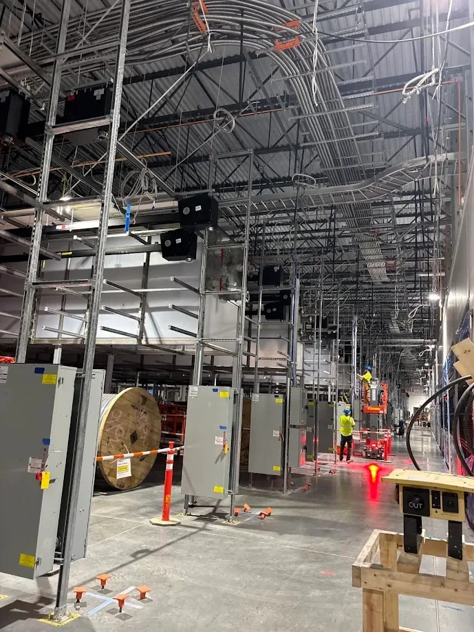Data Center Steel Framing 7 - Scottsdale Construction Systems Data Center Data Centers Cold-formed steel CFS Steel framing Panelized Panelized systems Roll forming Roll forming technology Fire-rated assemblies Fire ratings