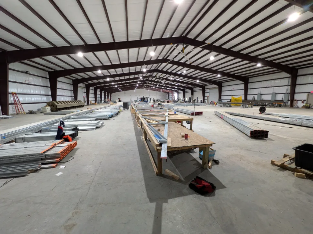 Data Center Steel Framing 9 - Scottsdale Construction Systems Data Center Data Centers Cold-formed steel CFS Steel framing Panelized Panelized systems Roll forming Roll forming technology Fire-rated assemblies Fire ratings