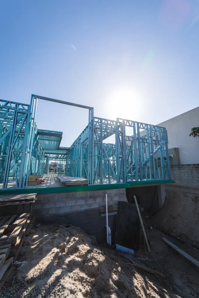 Luxury steel-framed home 10 - Scottsdale Construction Systems Steel framing Wall panels Roof trusses Luxury homes Steel-framed Roll forming