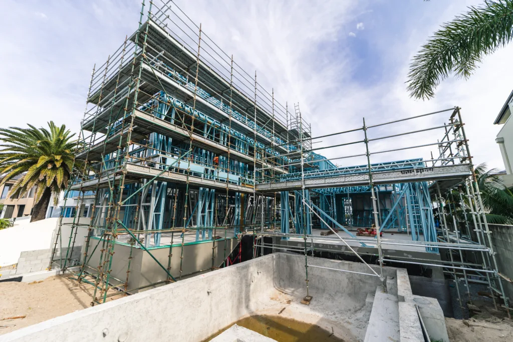 custom steel-framed coastal home 3 - Scottsdale Construction Systems Roll forming Cold-formed steel Steel framing Galvanized steel Custom steel-framed homes Waterfront homes