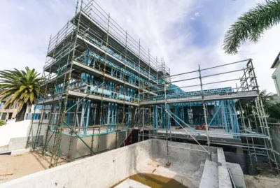 custom steel-framed coastal home 3 - Scottsdale Construction Systems Roll forming Cold-formed steel Steel framing Galvanized steel Custom steel-framed homes Waterfront homes
