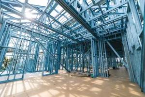 custom steel-framed coastal home 6 - Scottsdale Construction Systems Roll forming Cold-formed steel Steel framing Galvanized steel Custom steel-framed homes Waterfront homes