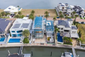 custom steel-framed coastal home 13 - Scottsdale Construction Systems Roll forming Cold-formed steel Steel framing Galvanized steel Custom steel-framed homes Waterfront homes