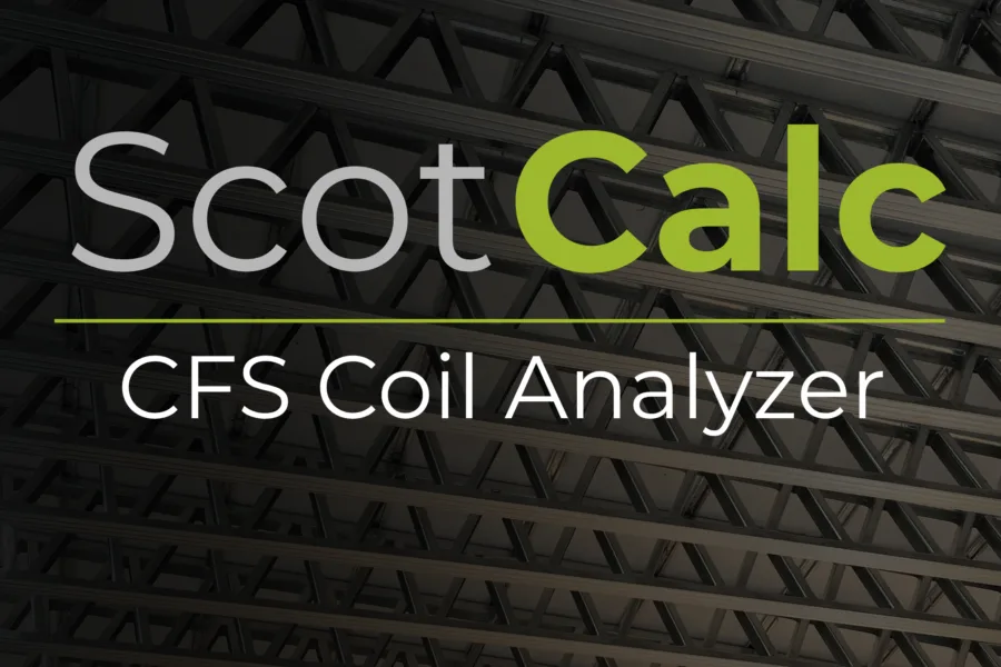 Steel Framing Framing Fabricators Steel Coils Roll Forming Machines Coil Inventory ScotCalc Coil Analyzer ScotCalc