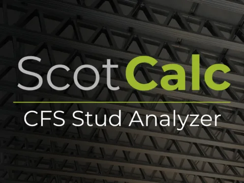 ScotCalc Stud Analyzer Stud analyzer Engineering Stud Roll forming Framing Value engineering