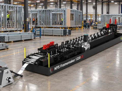 KFS Framemaker 1220G3 - advanced steel framing roll former by Scottsdale Construction Systems