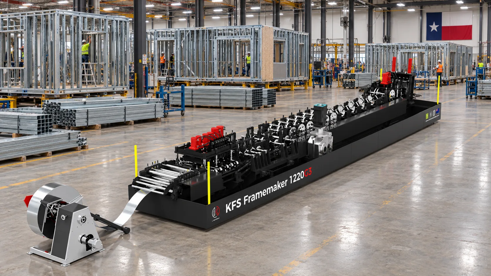 Feature Rich KFS 1220G3: The Complete Roll Forming Modes