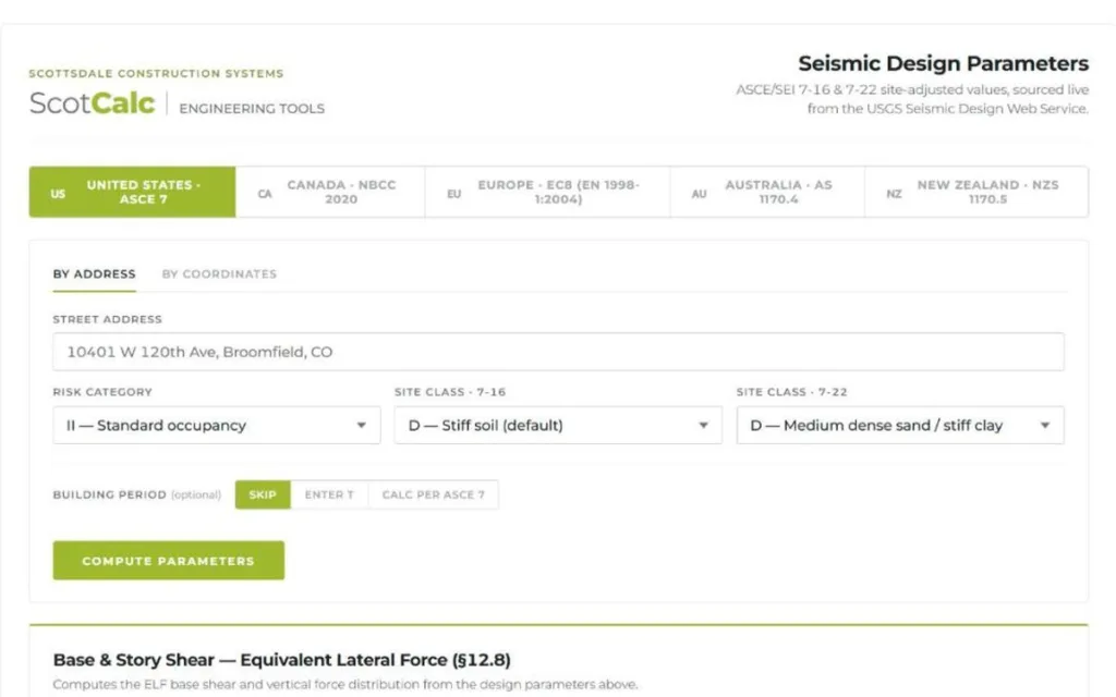 Seismic Design Parameters